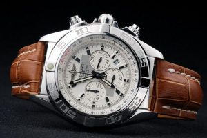 Breitling-Chronomat-White-Surface-Leather-Strap-Watch-BC2284-88_2